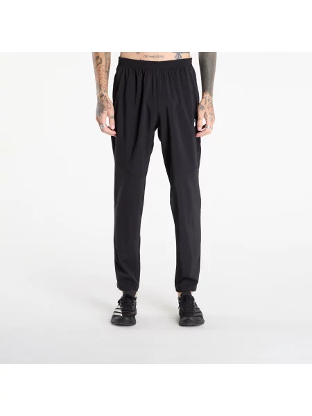 Панталон за джогинг adidas Performance Own the Run с принт черно