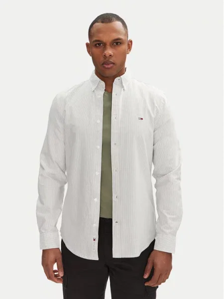 Tommy Jeans Košile zelená