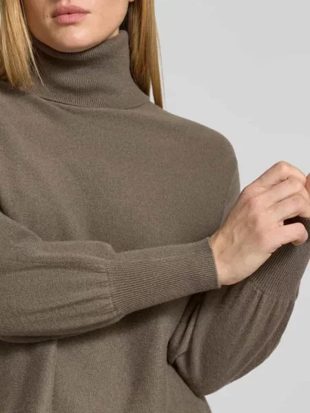 Sweter w kroju regular fit z mieszanki wełny z domieszką kaszmiru Herzen's