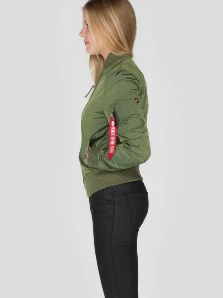 ALPHA INDUSTRIES Geacă de primăvară-toamnă TT WMN oliv