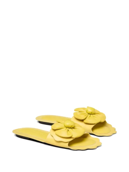 Chiloți Marc Jacobs din piele slip-on galben