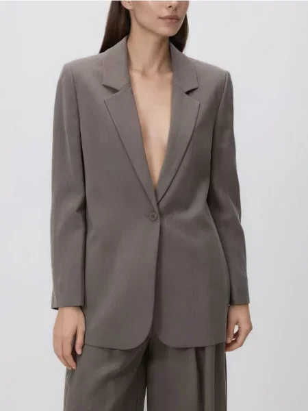 Reserved Блейзер із додаванням бежевий