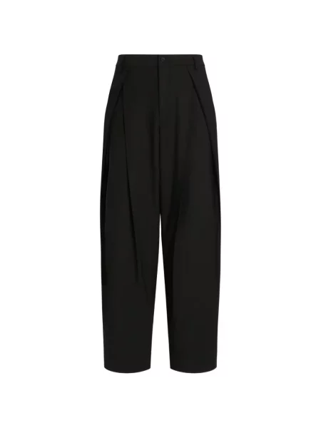 Pantaloni Dolce & Gabbana de lână negru