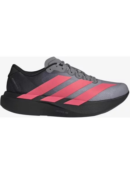Buty do biegania adidas Adizero EVO SL Light Strike Pro ciemnoszary różowy czarny