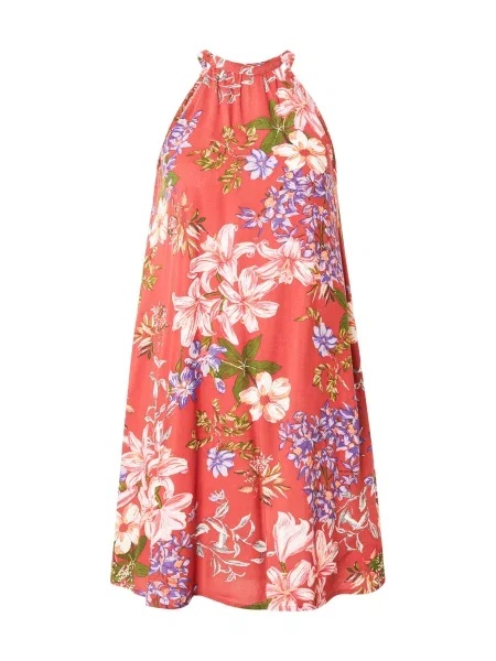 ONLY Rochie ONLNOVA verde / lila / roșu alb