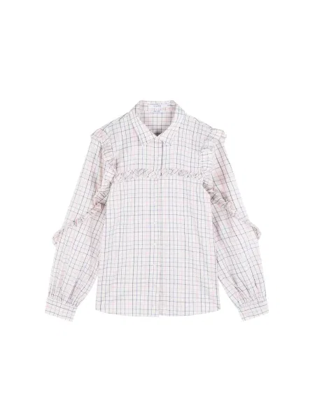 Scalpers Bluză lila / roz alb