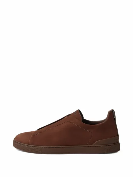 Sneakerși Zegna maro