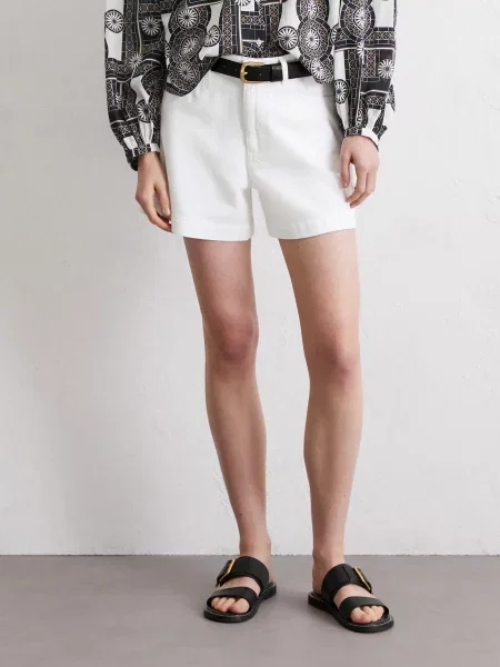 Шорти джинсові Marc O’Polo бавовна/ліоцел білий