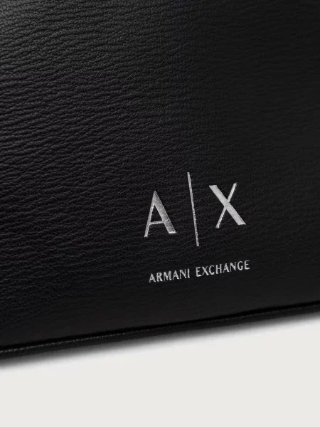 Кожаная сумка через плечо Armani Exchange