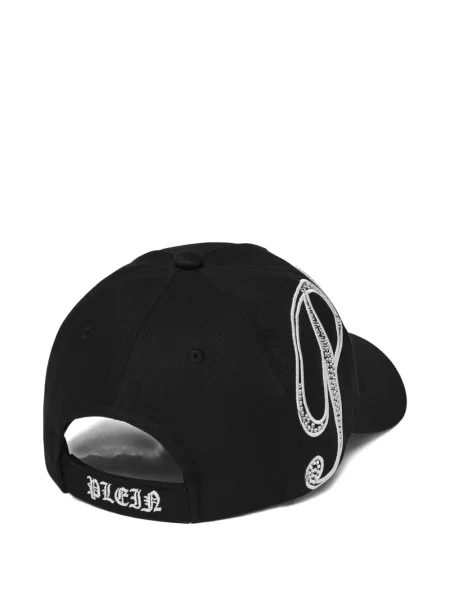 Șapcă Philipp Plein de cristal negru