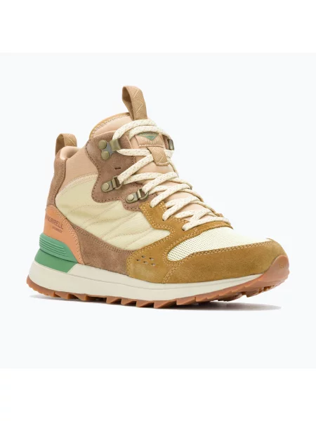 Pantofi bărbați Merrell Alpine 83 Sneaker Recraft Mid Wp tan maro