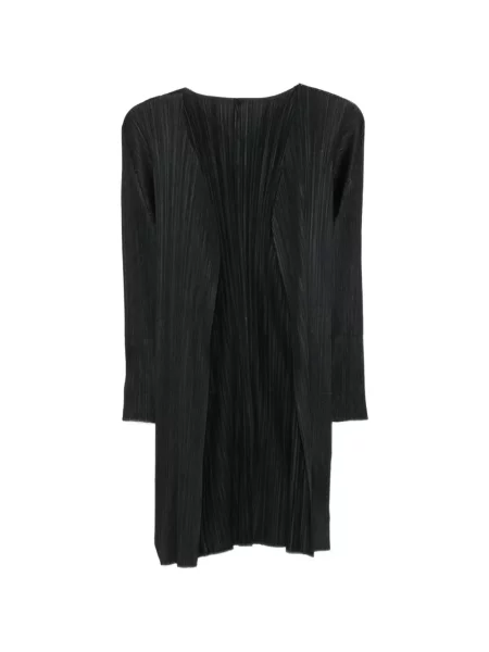 Kaput Pleats Please Issey Miyake crna