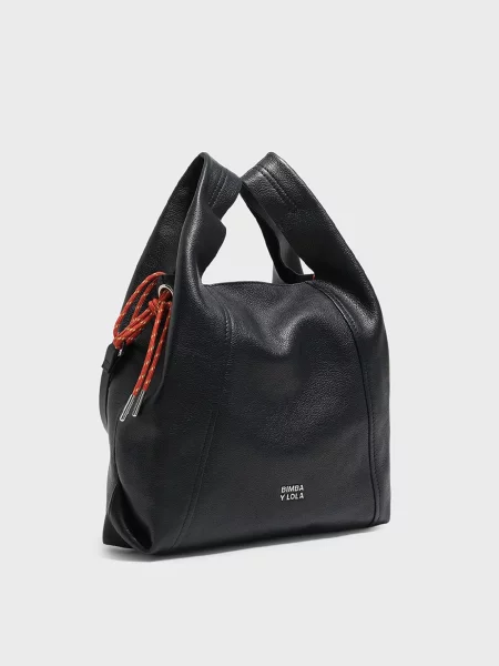 Шкіряна сумка Bimba Y Lola чорна