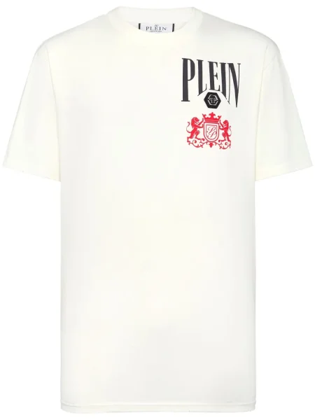 Tricou Philipp Plein alb