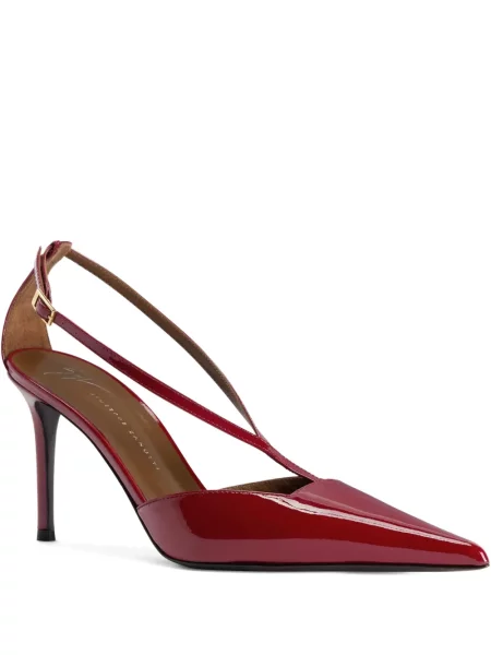 Pantofi cu toc Giuseppe Zanotti roșu