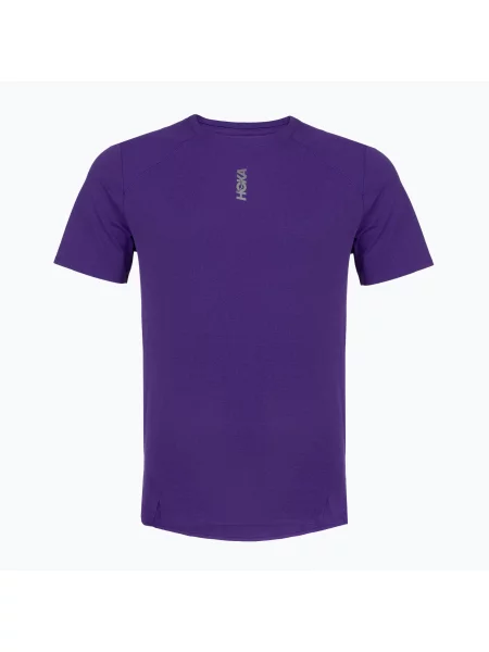 Tricou de alergare pentru bărbați HOKA EveryRun Short Sleeve cosmic purple violet