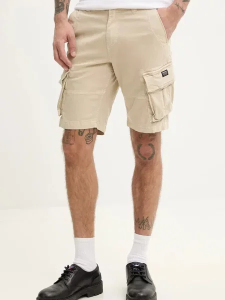Superdry pantaloni scurți bărbați bej