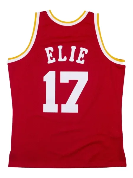 Cămașă Mitchell & Ness din jerseu roșu