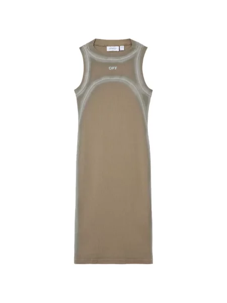 Rochie Off-white de costum cu autograf alb
