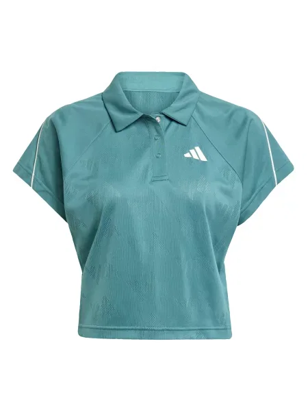 Polo tričko Stadium Tennis Inspired Jacquard bílé