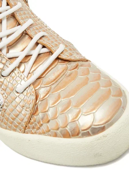 Sneakerși Giuseppe Zanotti Frankie din piele auriu