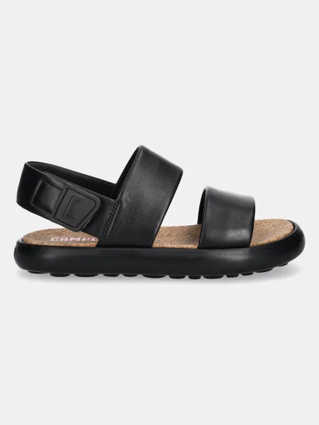 Camper Pelotas Flota Leather Sandals Gobi Negro Kobiety Sandały Camper Size: 5 czarny