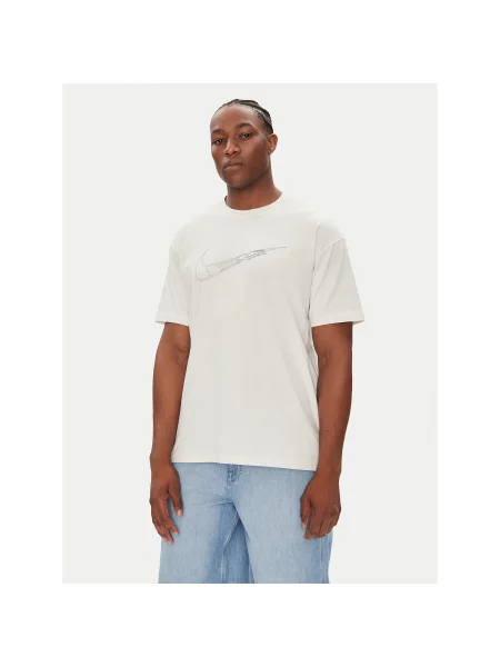 Nike Majica Écru Regular Fit