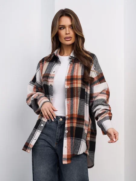 Вовняна Сорочка ISSA Plus мультиколор