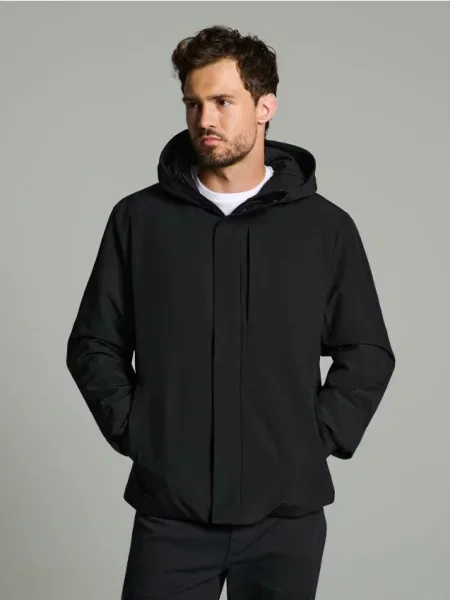 Sinsay Ocieplana elegancka kurtka czarny