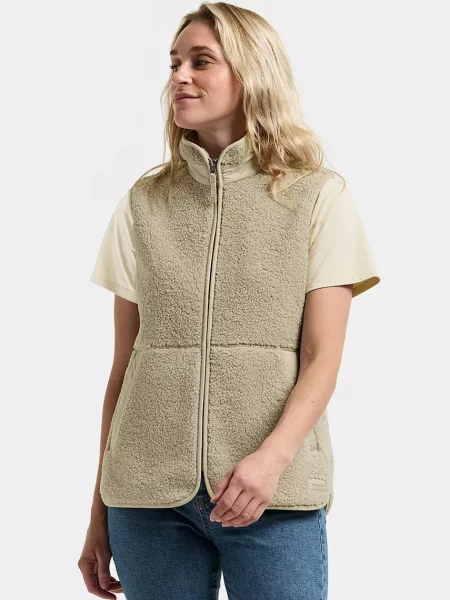 Didriksons kamizelka polarowa SIV beżowa