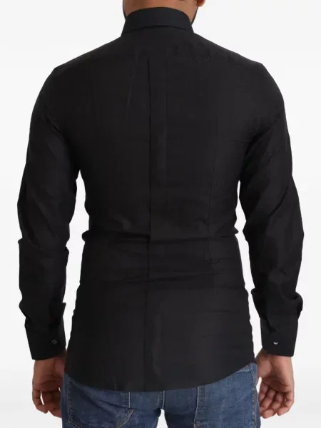 Lung cămașă Dolce & Gabbana negru