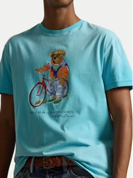 Polo Ralph Lauren Marškinėliai mėlyna
