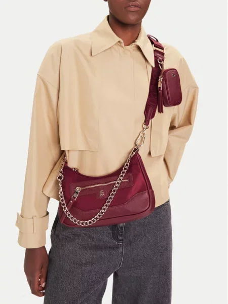 Torebka Steve Madden bordowa