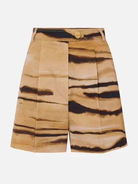 Шорти Elisabetta Franchi коричневі