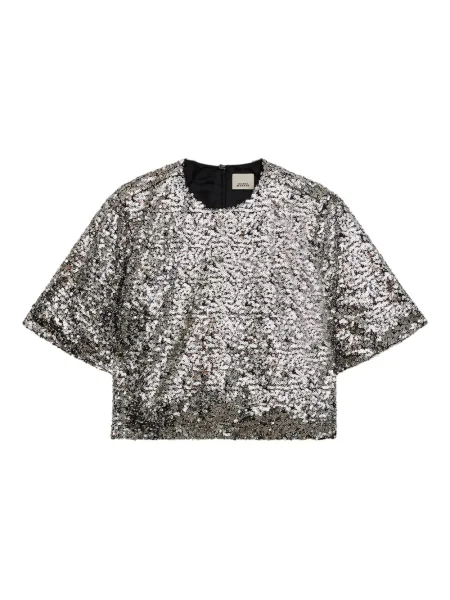 Top Isabel Marant argintiu