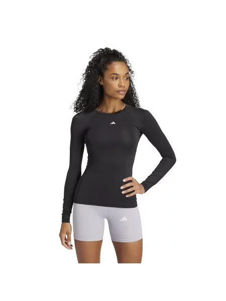 Koszulka TECHFIT Long Sleeve Training czarna