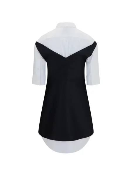 Rochie tip cămașă Balenciaga negru