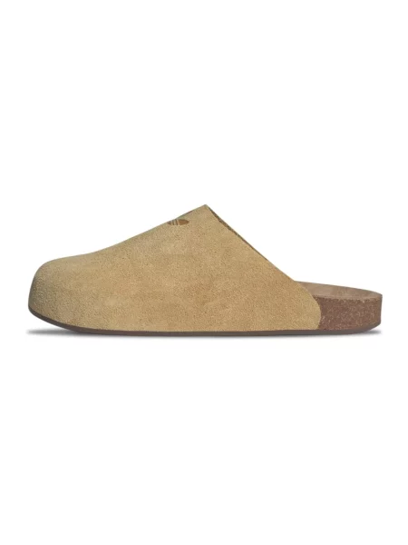 Adidas Originals klapki zamszowe Adimule beżowy