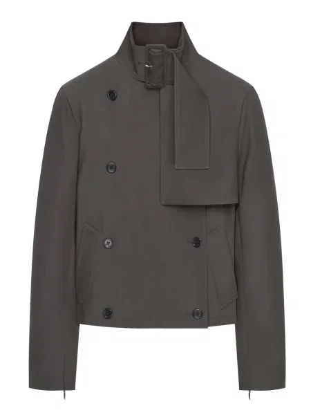 Geacă Courreges cu cataramă gri