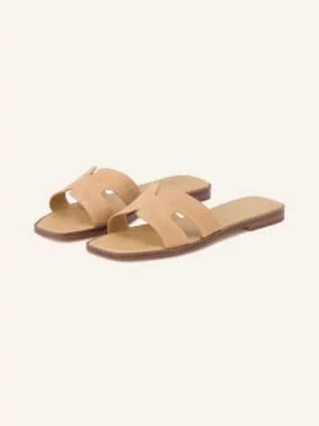 Aldo Klapki Itsandal beige beżowe