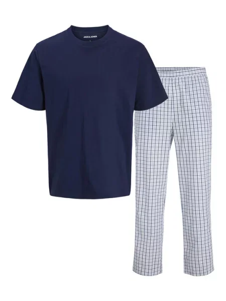 Jack&Jones Pižama Florence Regular Fit mėlyna