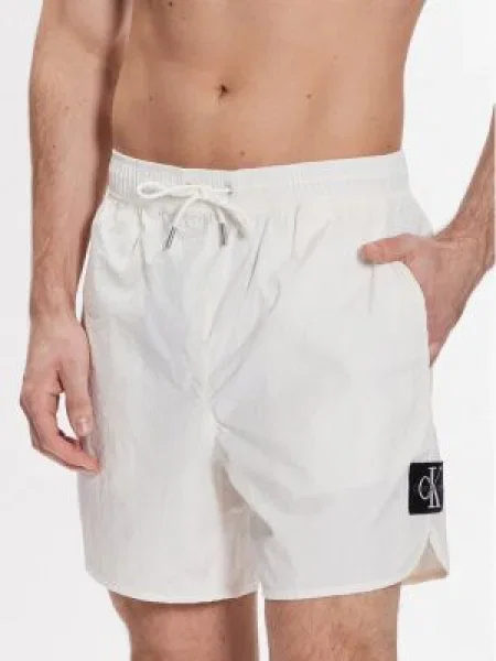 Rövid sport rövidnadrág Calvin Klein Jeans fehér