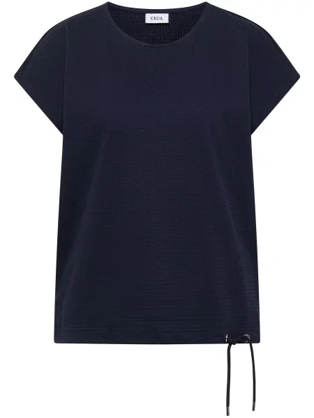 CECIL Tricou bleumarin
