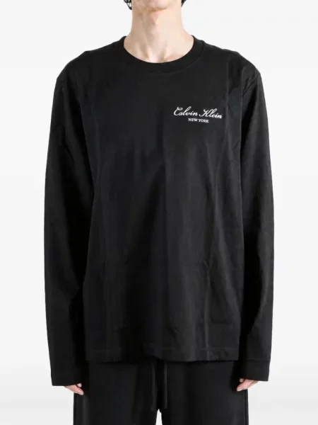 Marškinėliai Calvin Klein juoda