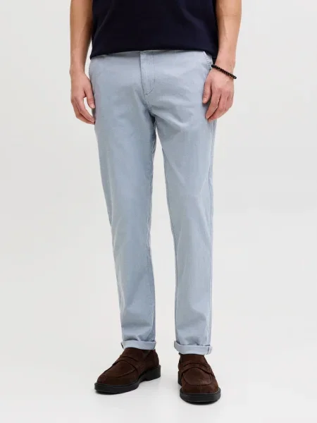 JACK & JONES Pantaloni eleganți JPSTMARCO JJFURY porumbel albastru