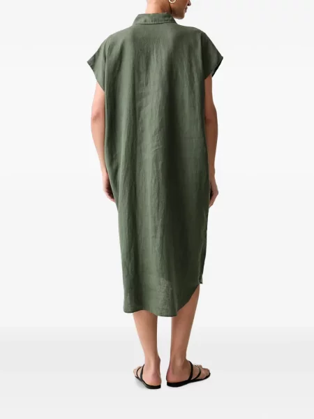 Scurt rochie tip cămașă Benetton verde