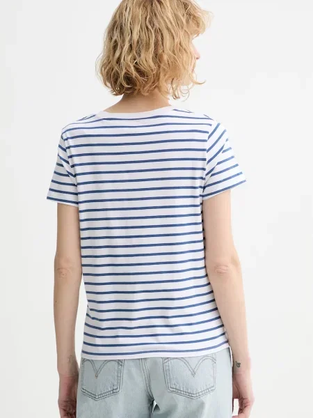 Tričko Levi's PERFECT VNECK modré