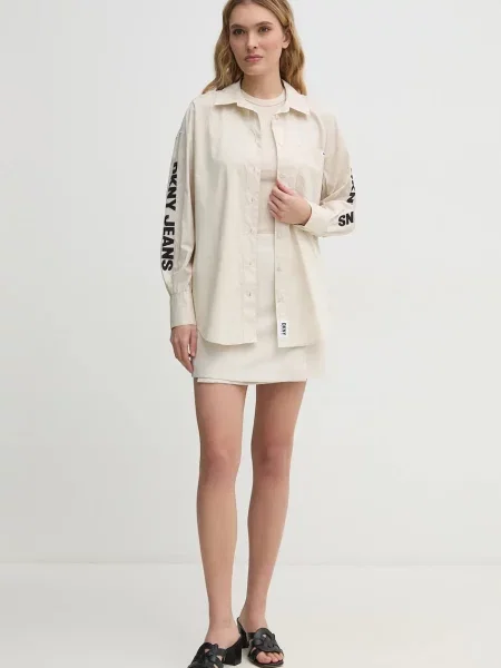 Топ Dkny бежевий