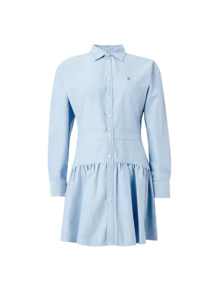Polo Ralph Lauren sukienka koszulowa niebieska