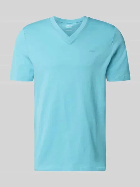 T-shirt o kroju regular fit z czystej bawełny S.oliver Red Label